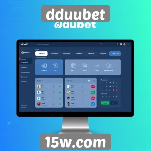 Interface do usuário do Dduubet é intuitiva e acessível